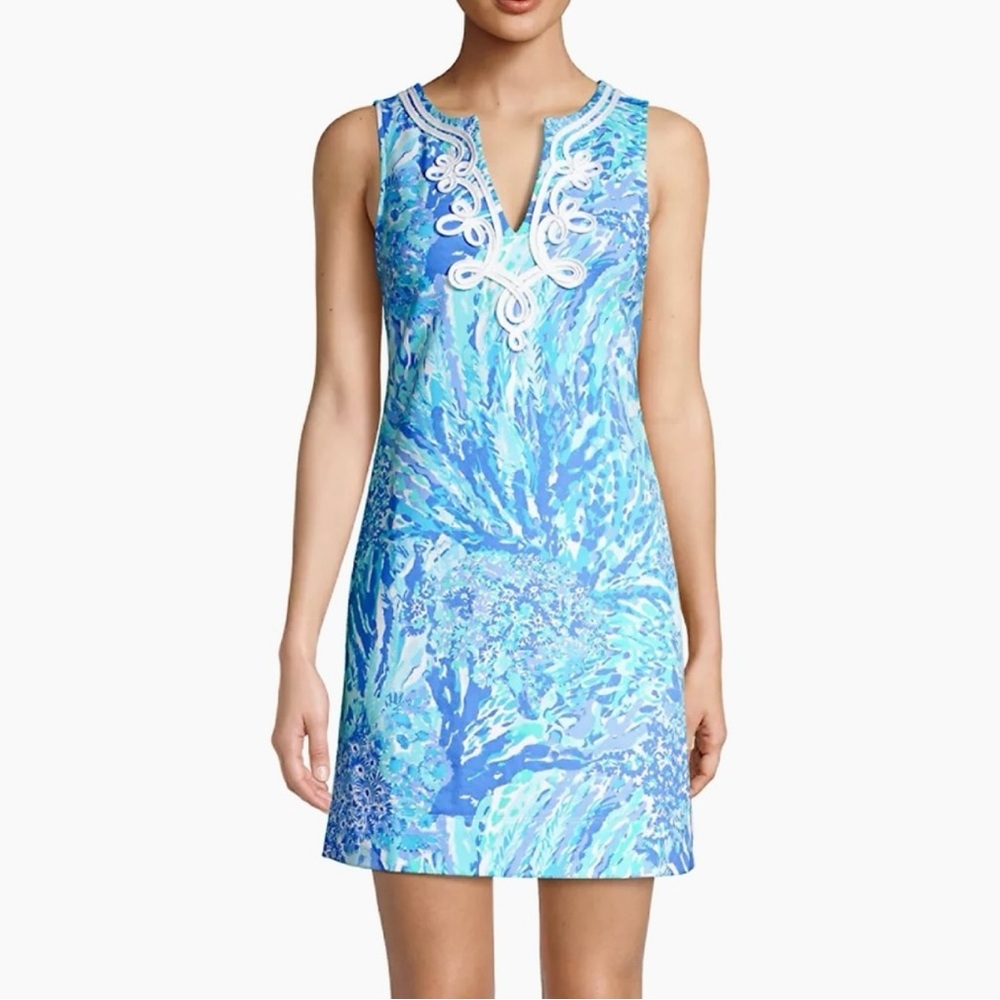 💕Lilly Pullitzer Harper Shift in Hey Hey Soleil print. EUC only worn once 💕